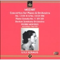 MOZART:CONCERTO FOR PIANO AND ORCHSTRA NO.12/NO.18/ETC:L.KRAUS(p)/P.MONTEUX(cond)/BSO