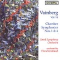 Vainberg Vol 15 - Chamber Symphonies 1 & 4 / Svedlund, et al