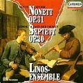 Spohr: Nonet;  Beethoven: Septet / Linos-Ensemble