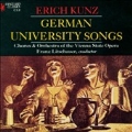 German University Songs Vol 1 / Kunz, Litschauer, et al
