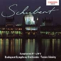Schubert: Symphonies no 1 and 2 / Vasary, Budapest SO