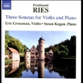 Ries: Three Sonatas for Violn and Piano