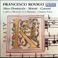 F.Rovigo: Missa Dominicalis, Mottetti, Canzoni