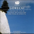 Gorecki: Symphony No.3 Op.36, Three Pieces In Old Style
