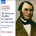 Ferdinand David: 20 Virtuoso Studies, 6 Caprices