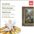 Janacek: Sinfonietta Op.60, 4 Preludes; Weinberger: Schwanda the Bagpiper - Polka and Fugue; Smetana: Bartered Bride - Overture / Charles Mackerras(cond), Pro Arte Orchestra