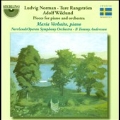 Pieces for Piano and Orchestra - L.Norman, T.Rangstrom, A.Wiklund