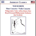 N.Rorem: Flute Concerto, Violin Concerto, Pilgrims