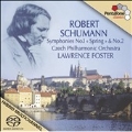 Schumann: Symphonies No.1 "Spring"Op.38, No.2 Op.61 (10/2007)  / Lawrence Foster(cond), Czech PO