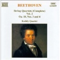 Beethoven: Complete String Quartets Vol 2 / Kodaly Quartet