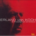 Erland von Koch: 18 Monologues for Solo Instruments No.1-No.18