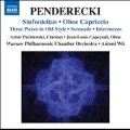 Penderecki: Sinfoniettas, Oboe Capriccio, etc