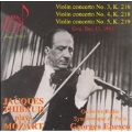 Mozart: Violin Concerto no 3, 4 & 5 / Thibaud, Enesco, et al