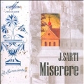 G.Sarti : Miserere (6/27/2000) / Andrei Spiridonov(cond), Baroque Soloists, Russian State Symphony Cappella, Natalia Krauter(S), Victoria Smolnikova(A), etc