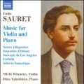 Emile Sauret: Music for Violin & Piano