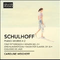 Erwin Schulhoff: Piano Works Vol.2