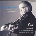 Ricci at Wigmore - Bach, Beethoven, et al / Graeme McNaught