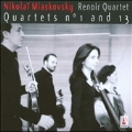 Miaskovsky: String Quartets No.1 Op.33, No.13 Op.86