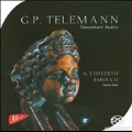 Telemann: Ouverture Suites -Suite, Concerto TWV.43-d2, Overture (Suite) TWV.55-d6 (10/6,10,11/2005)  / Il Concerto Barocco