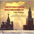 Shostakovich, Rachmaninov: Cello Sonatas /George, Portugheis