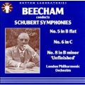 Beecham Conducts Schubert Symphonies - 5, 6, 8 / London PO