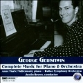 Gershwin: Complete Music for Piano & Orchestra -Rhapsody in Blue, Second Rhapsody, "I Got Rhythm" Variations, etc (6/10-12/2007) / Anne-Marie McDermott(p), Justin Brown(cond), Dallas SO