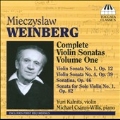 M.Weinberg: Complete Violin Sonatas Vol.1