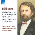 Joachim: Violin Concerto "In the Hungarian Style"Op.11, Op.3 / Suyoen Kim, Michael Halasz, Weimar Staatskapelle