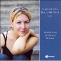 Beethoven:Piano Sonata No.23 "Appassionata"/Schubert:3 Piano Pieces D.946/Bartok:Improvisations on Hungarian Peasant Songs Op.20:Magdalena Bajuszova(p)