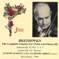 Strings - Beethoven: Complete Violin Sonatas Vol 2 / Szigeti