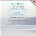 Dag Wiren:Violin Concerto/etc:Nils-Erik Sparf(vn)/Sergiu Comissiona(cond)/Stockholm Philharmonic Orchestra