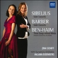 Sibelius: Violin Concerto; Barber: Violin Concerto; Ben-Haim: Three Songs without Words