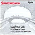 ショスタコーヴィチ: 弦楽四重奏曲第11番、13番、15番