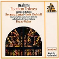 Brahms: Requiem Tedesco / Walter, Carteri, Christoff, et al