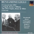 I Concerti del 1953 / Beniamino Gigli