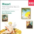 Mozart: Violin Concertos no 1-3, etc / Oistrakh, Berlin PO