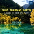 Sonatas for Violin and Piano - Faure, Schumann & Bartok