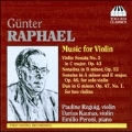 G.Raphael: Music for Violin