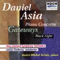 Asia: Piano Concerto, etc / Schub, Sedares, New Zealand SO