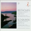 Beethoven: Violin Concerto;  Schumann: Piano Concerto
