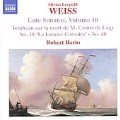 S.L.Weiss: Lute Sonatas Vol.10