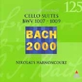 Bach 2000 Vol 125 - Cello Suites BWV 1007-1009 / Harnoncourt