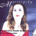 Mussorgsky: Complete Piano Works Vol 2 / Nina Kavtaradze