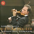 Elgar: Violin Concerto Op.61 / Nikolaj Znaider, Colin Davis, Dresden Staatskapelle
