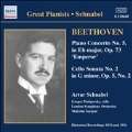 Beethoven: Piano Concerto No. 5; Cello Sonata No. 2, Op. 5