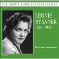 DOKUMENTE EINER SANGERKARRIERE -LEONIE RYSANEK:BEETHOVEN/WEBER/WAGNER/ETC(1950-55)
