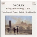 Dvorak: String Quintet Op 1 & 97 / Vlach String Quartet