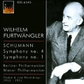 Schumann: Symphonies No.4 Op.120 (5/14/1953), No.1 Op.38 "Spring" (10/29/1951) / Wilhelm Furtwangler(cond), BPO, VPO