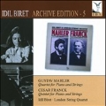 Mahler: Piano Quartet; Franck: Piano Quintet
