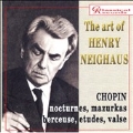 The art of Henry Neighaus Vol.3 -Chopin: Nocturnes, Mazurkas, Berceuse, Etudes, Waltz